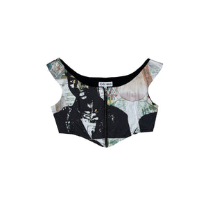 ABIGAIL AJOBI - International Love Fitted Top - AW22 - multi international love